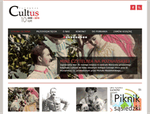 Tablet Screenshot of cultus.org.pl